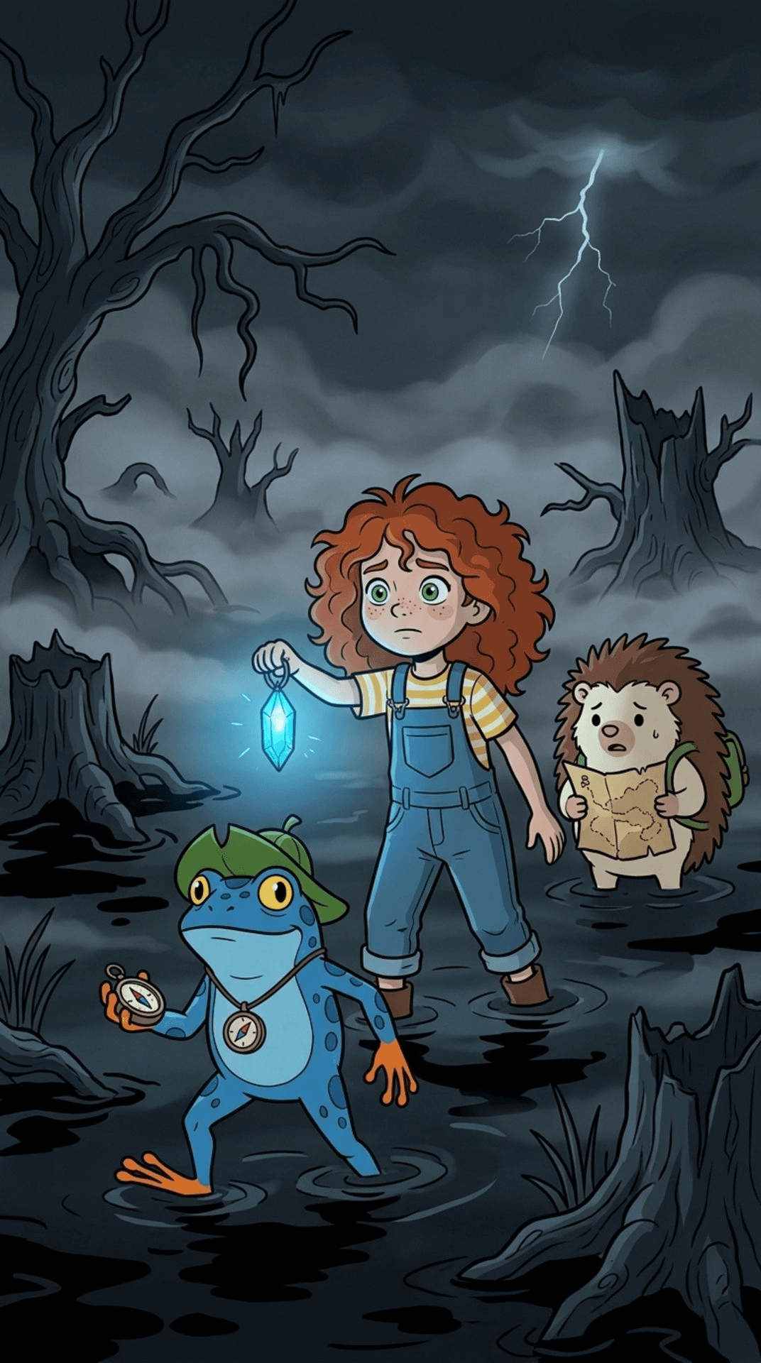 Original scene with Luna