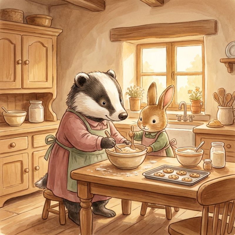 Cozy Storybook illustration example 4