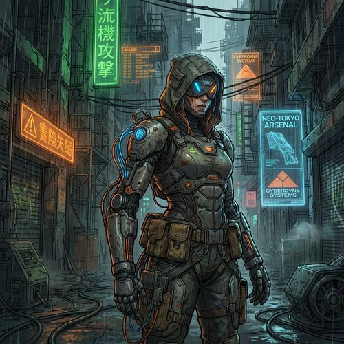 Cyberpunk Edge illustration example 3