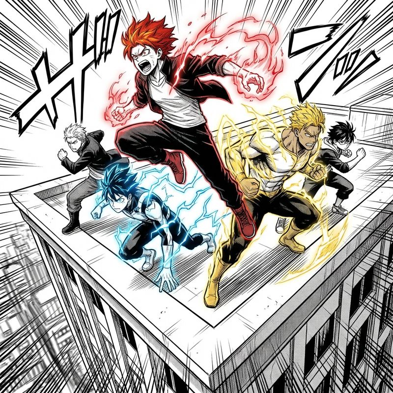 Manga Action illustration example 3