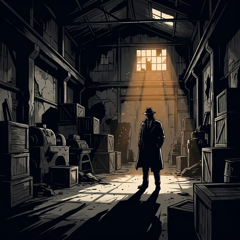 Moody Noir illustration example 3