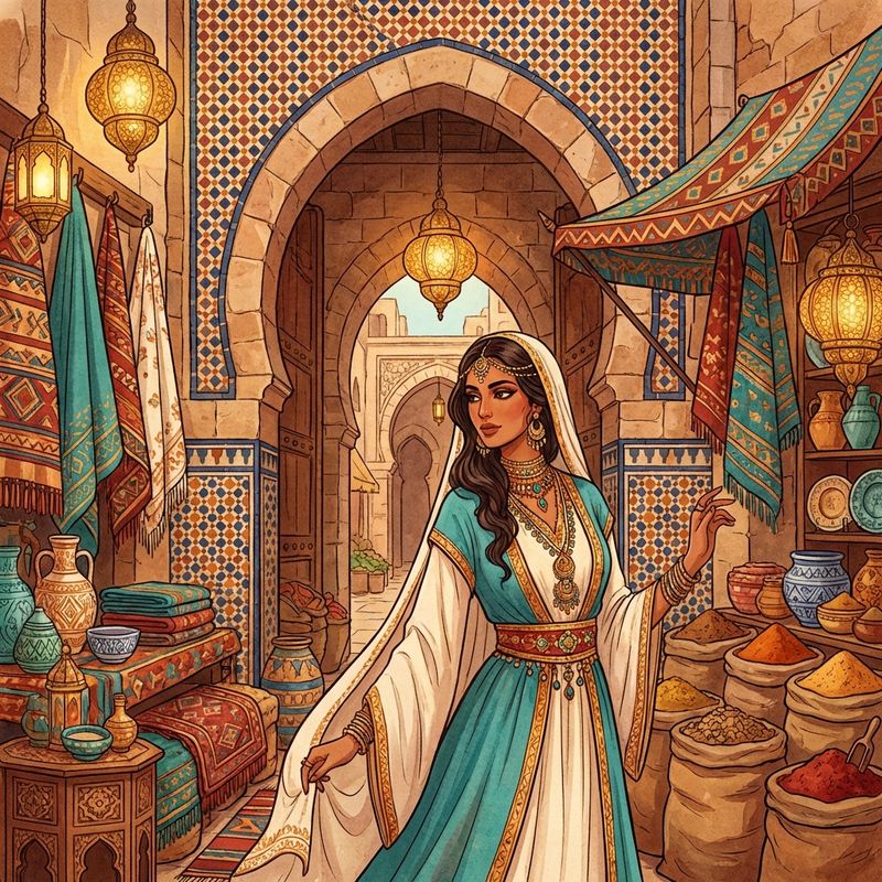 Moroccan Dream illustration example 1