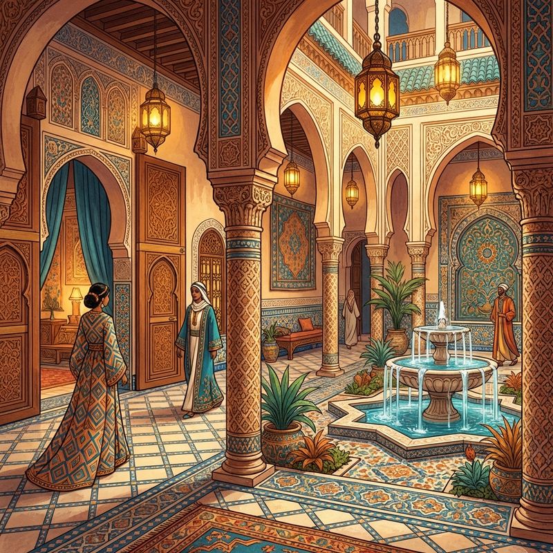 Moroccan Dream illustration example 2