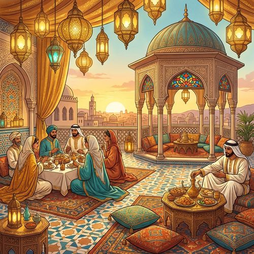 Moroccan Dream illustration example 4