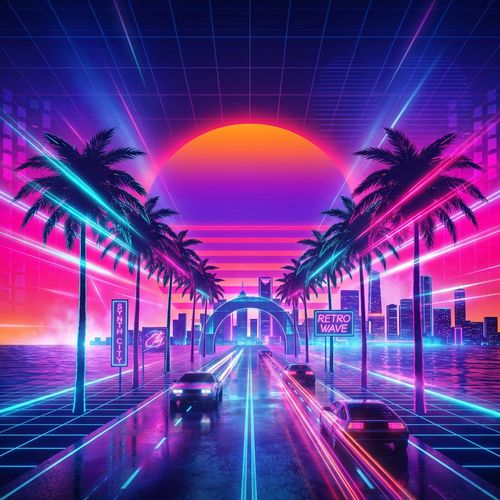 Neon Dreams illustration example 4