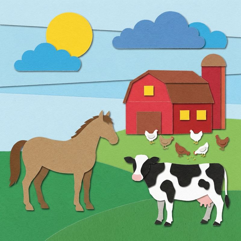 Paper Cutout illustration example 1