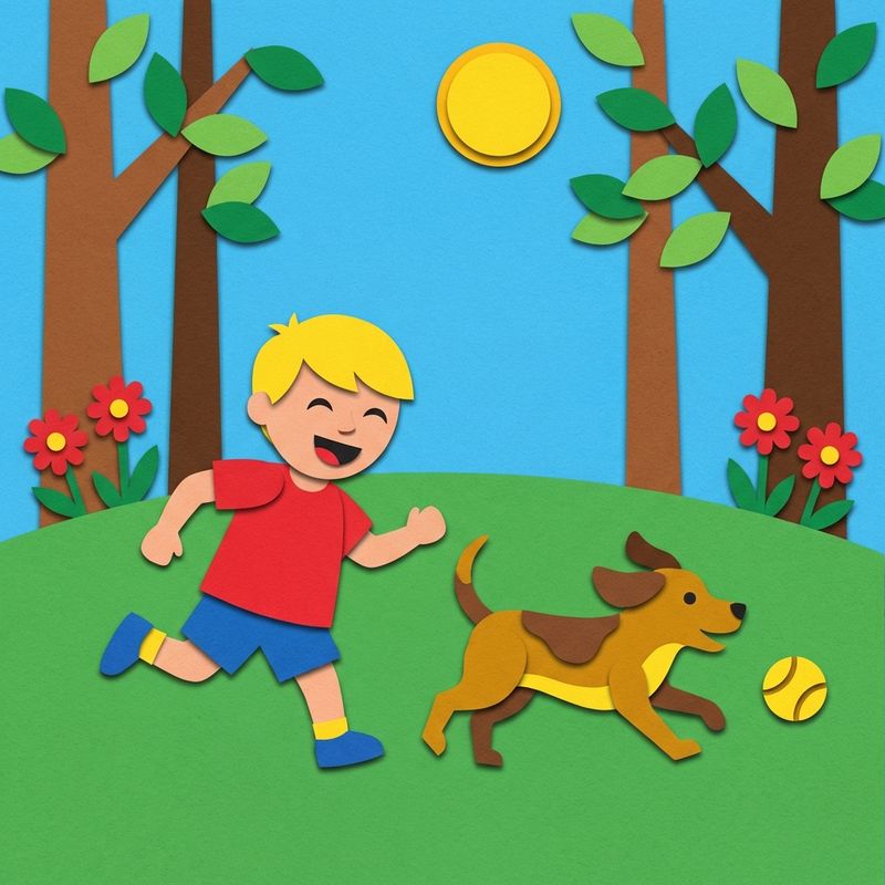 Paper Cutout illustration example 2