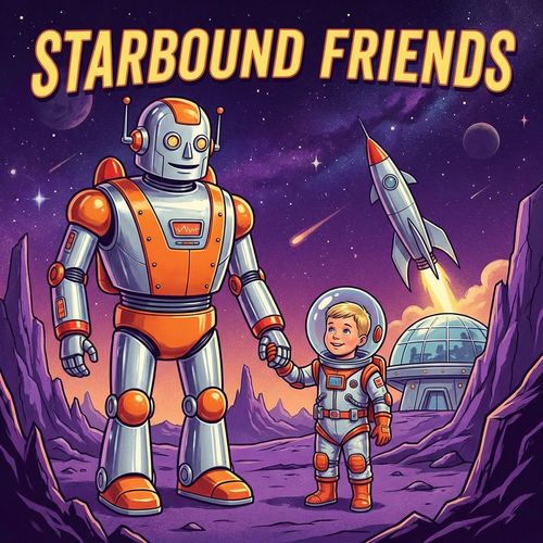 Retro Sci-Fi illustration example 3