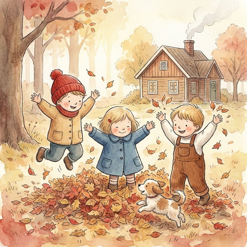 Scandinavian Watercolor illustration example 1