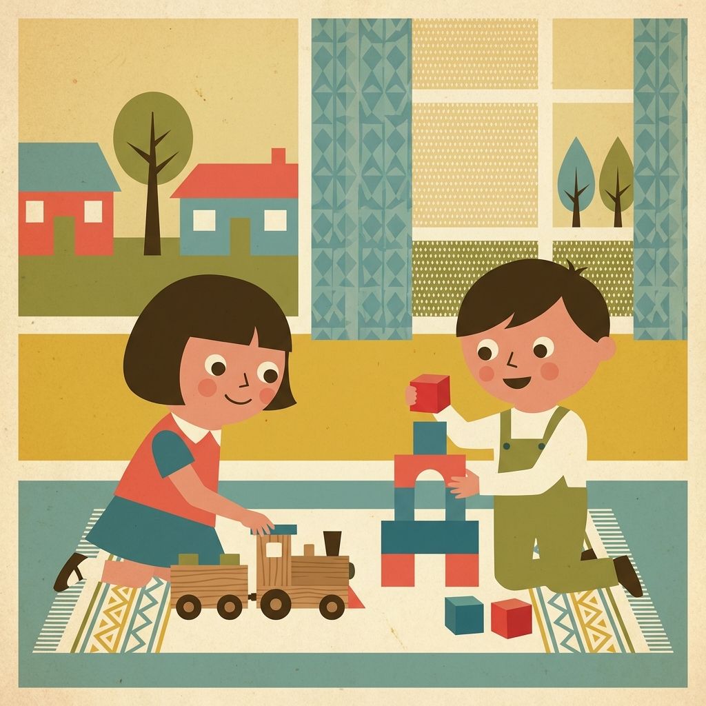 Vintage Nursery illustration — featured example