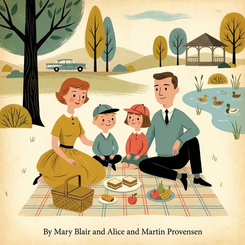Vintage Nursery illustration example 2
