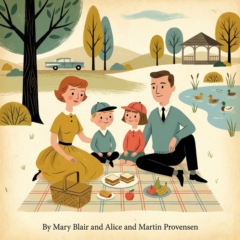 Vintage Nursery illustration example 2