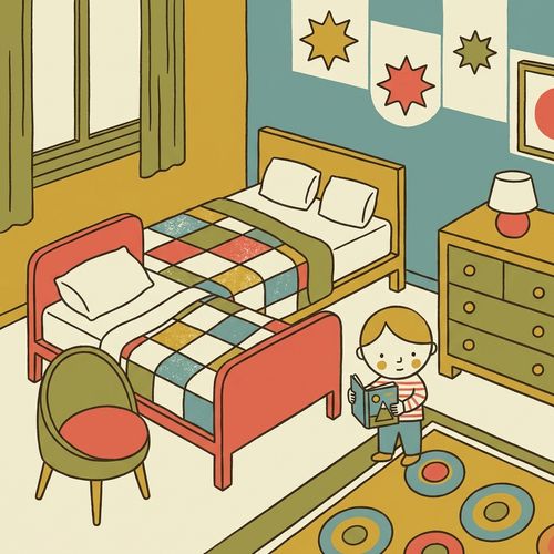 Vintage Nursery illustration example 4