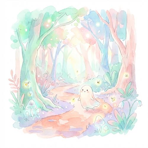Whimsical Watercolor illustration example 4