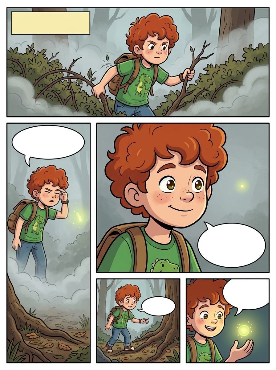 Mark and the Forest Light