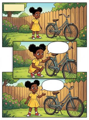 Strona komiksu do nauki czytania 2